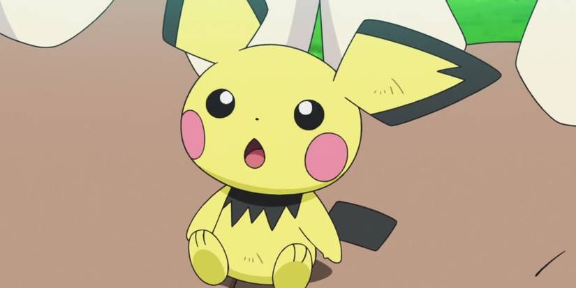 Ash's Pikachu As A Pichu