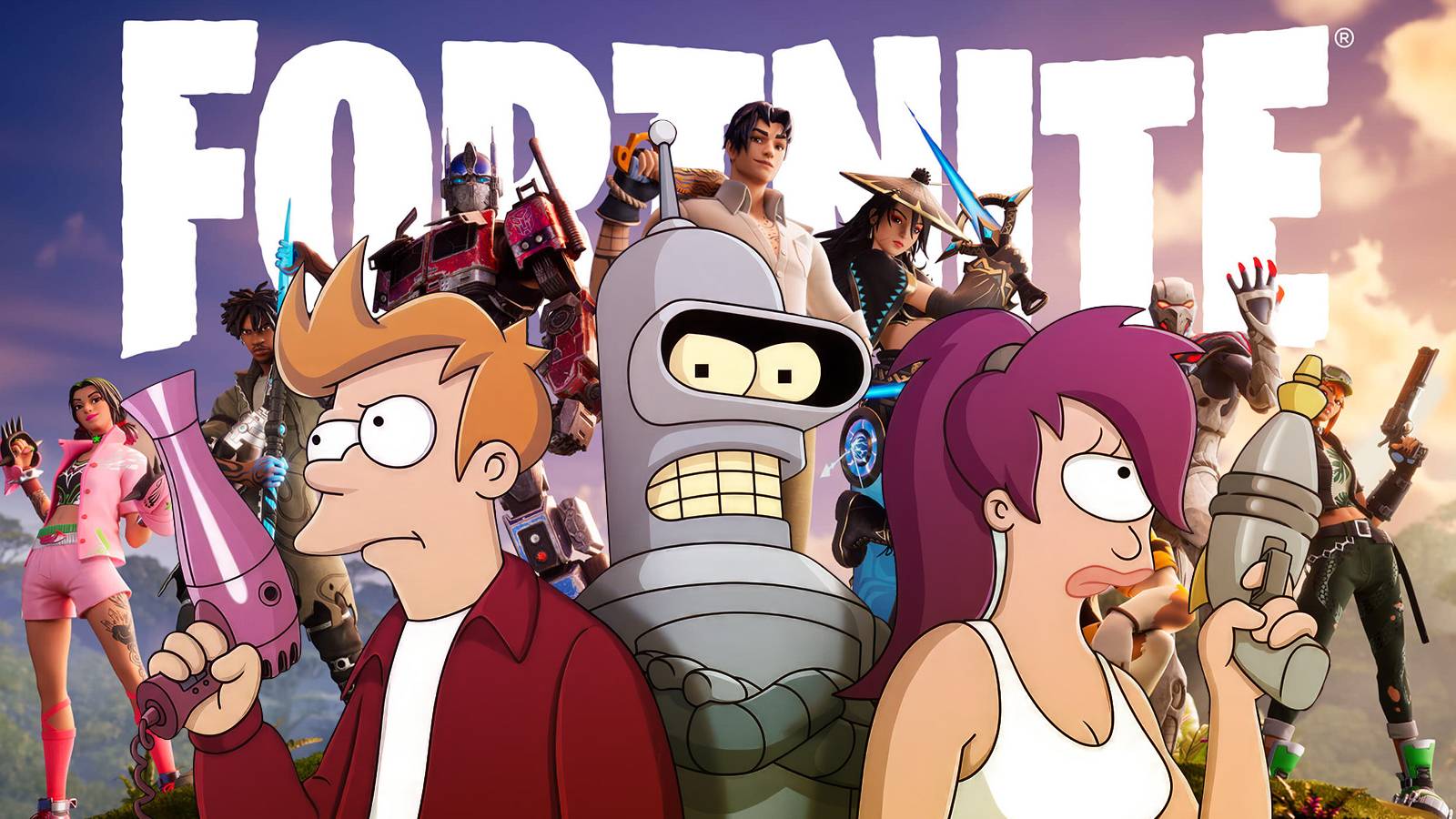 fortnite chapter 4 season 3 futurama collab