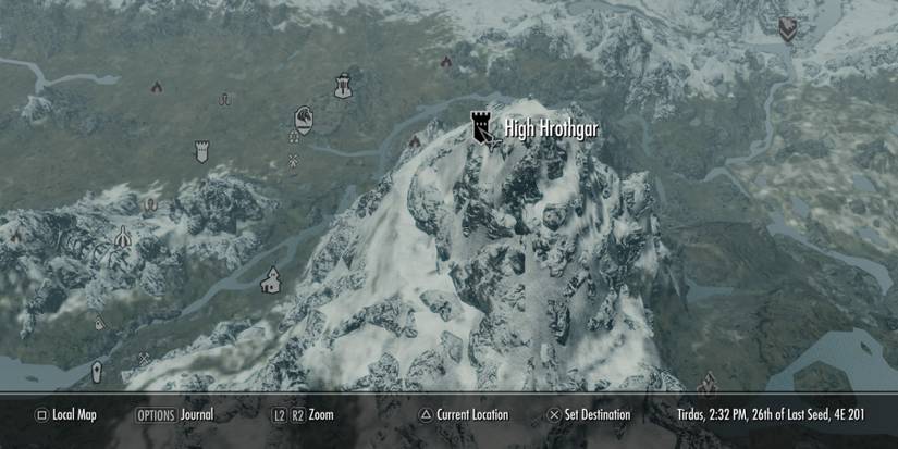 High Hrothgar in Skyrim