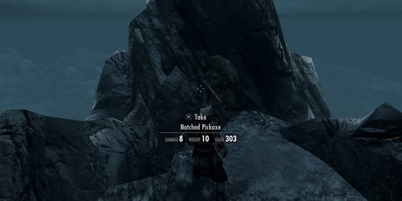 Finding the Notched Pickaxe in Skyrim