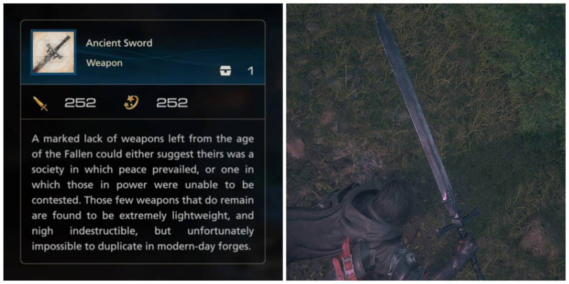 Final Fantasy 16: Cómo obtener la Espada Antigua