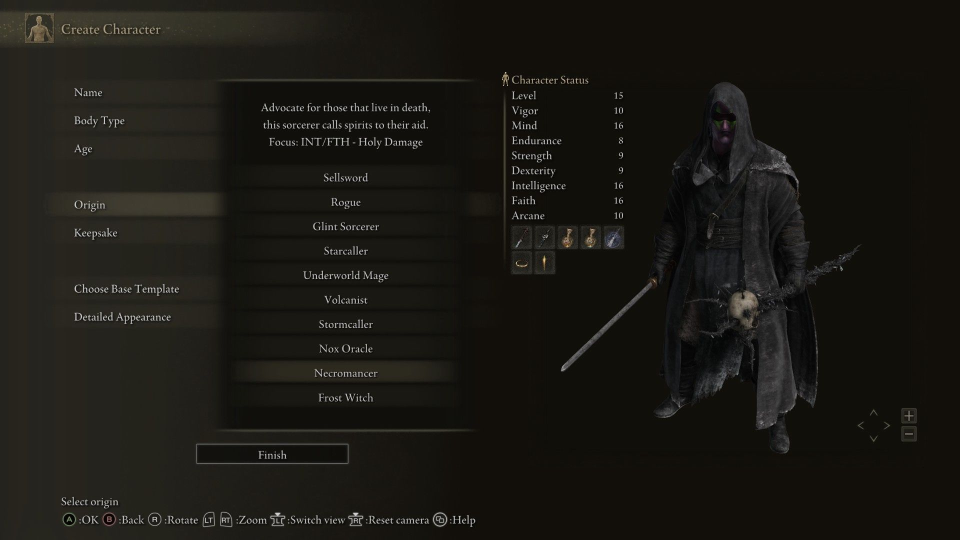 Elden Ring Convergence Mod All New Classes Necromancer