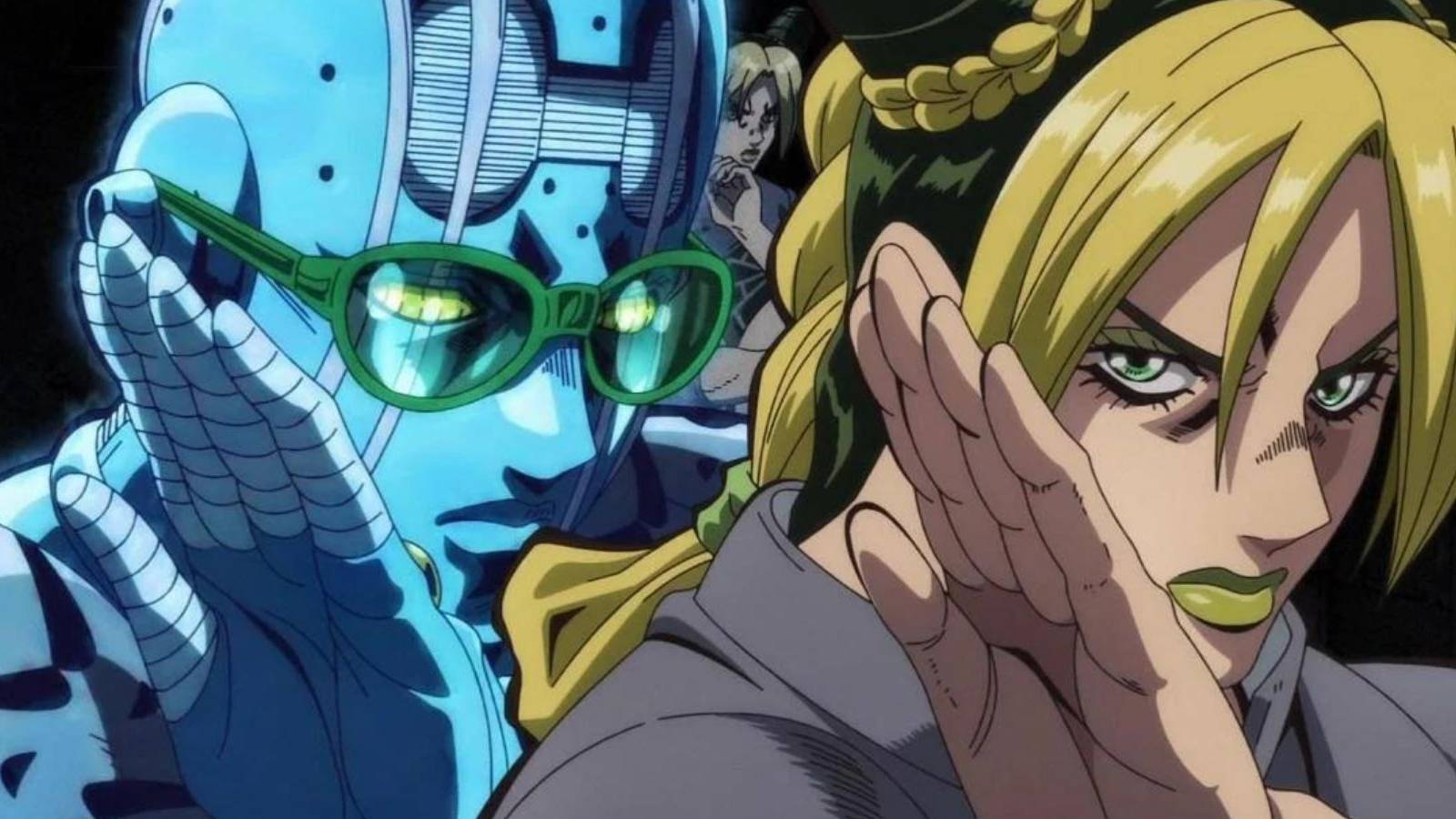 Jojo's Bizarre Adventure Stone Ocean anime Jolyne Cujoh Stone Free Stand
