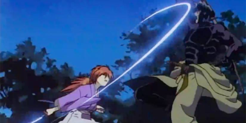 Kenshin slash attack against Udo Jin-e