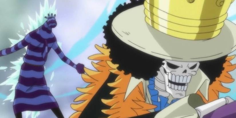 Brook Using Freezing Sword One Piece: 10 Most Memorable Brook Moments