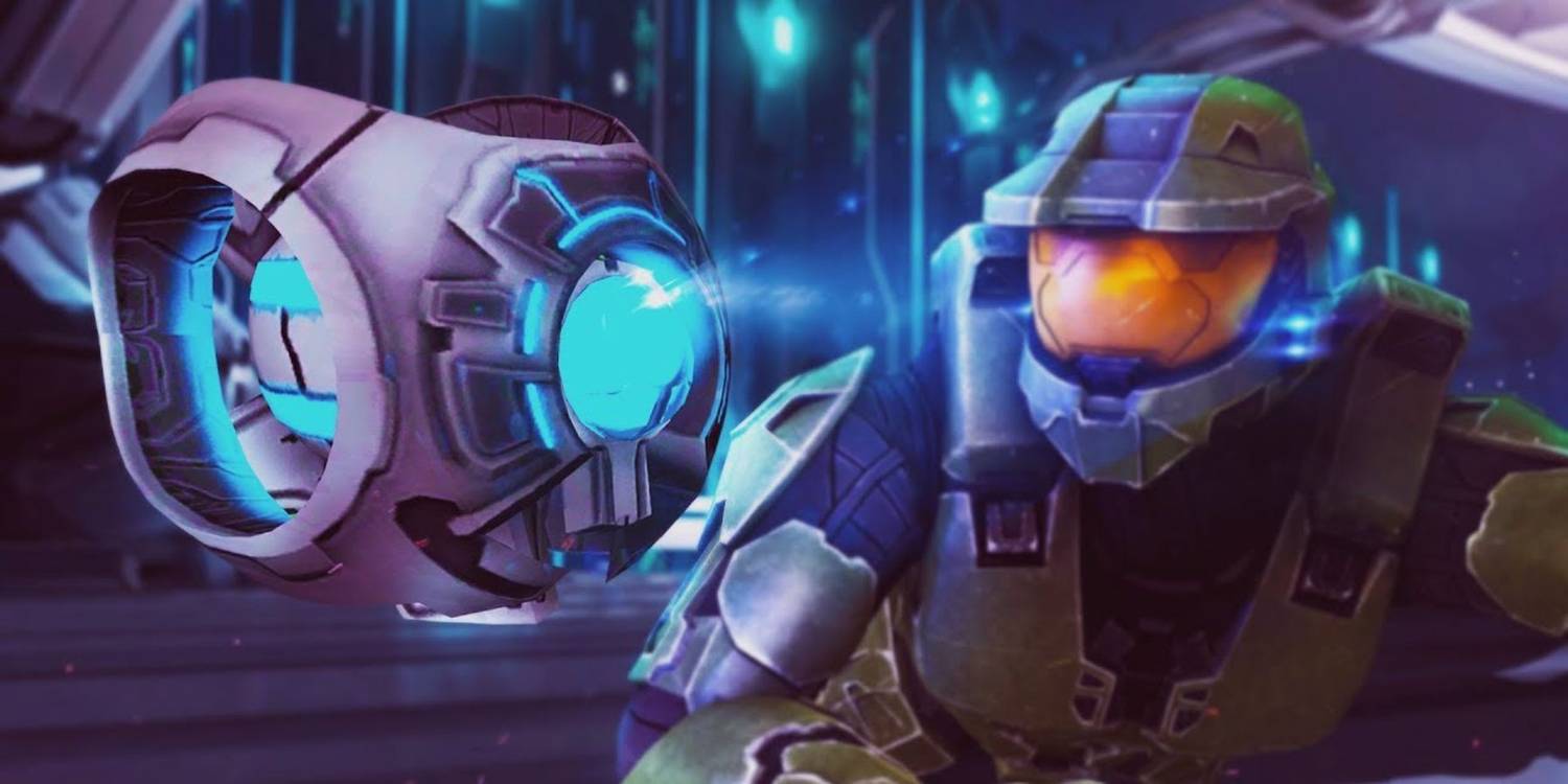 343 Guilty Spark speaking with Master Chief