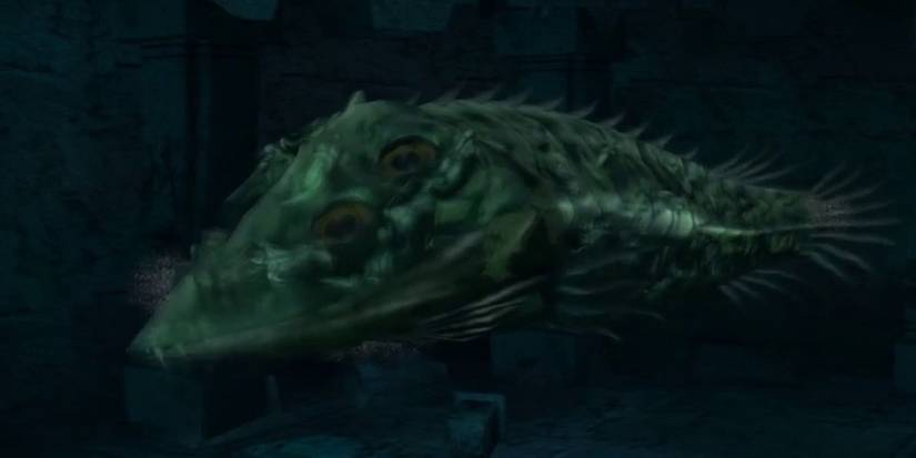 Tateobesu Demon Swimming Underwater