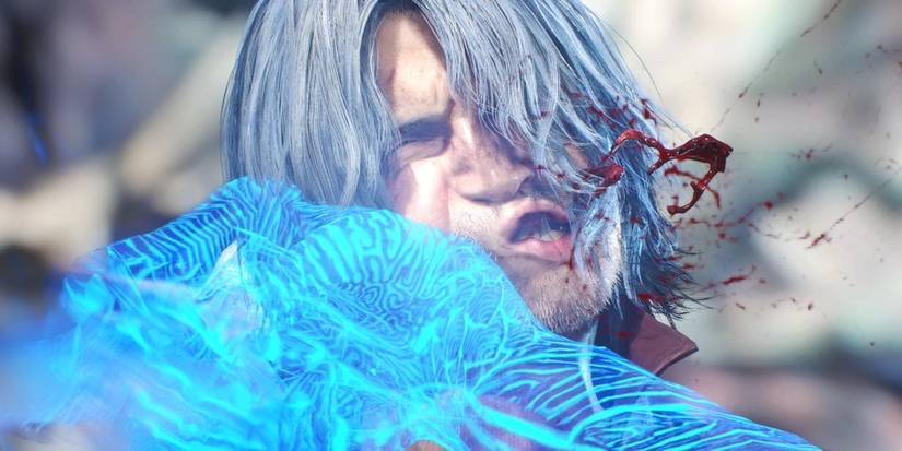 Dante Being Slapped By Nero
