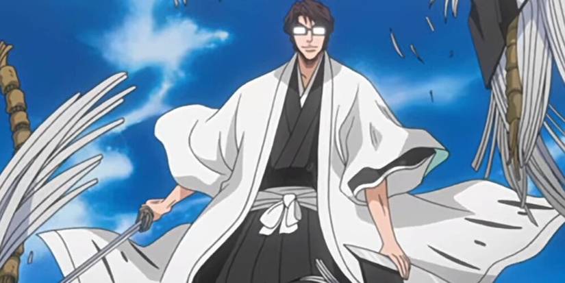 Aizen Breaking Renji's Sword