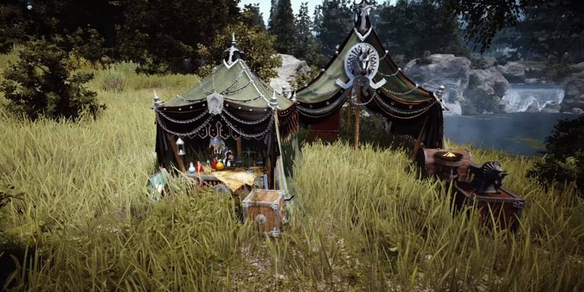 Campsite In Black Desert