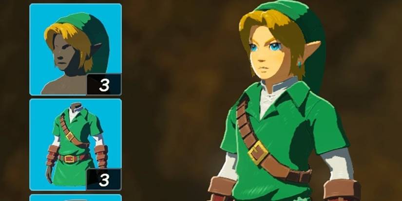 Link Wearing The Armor Of Time