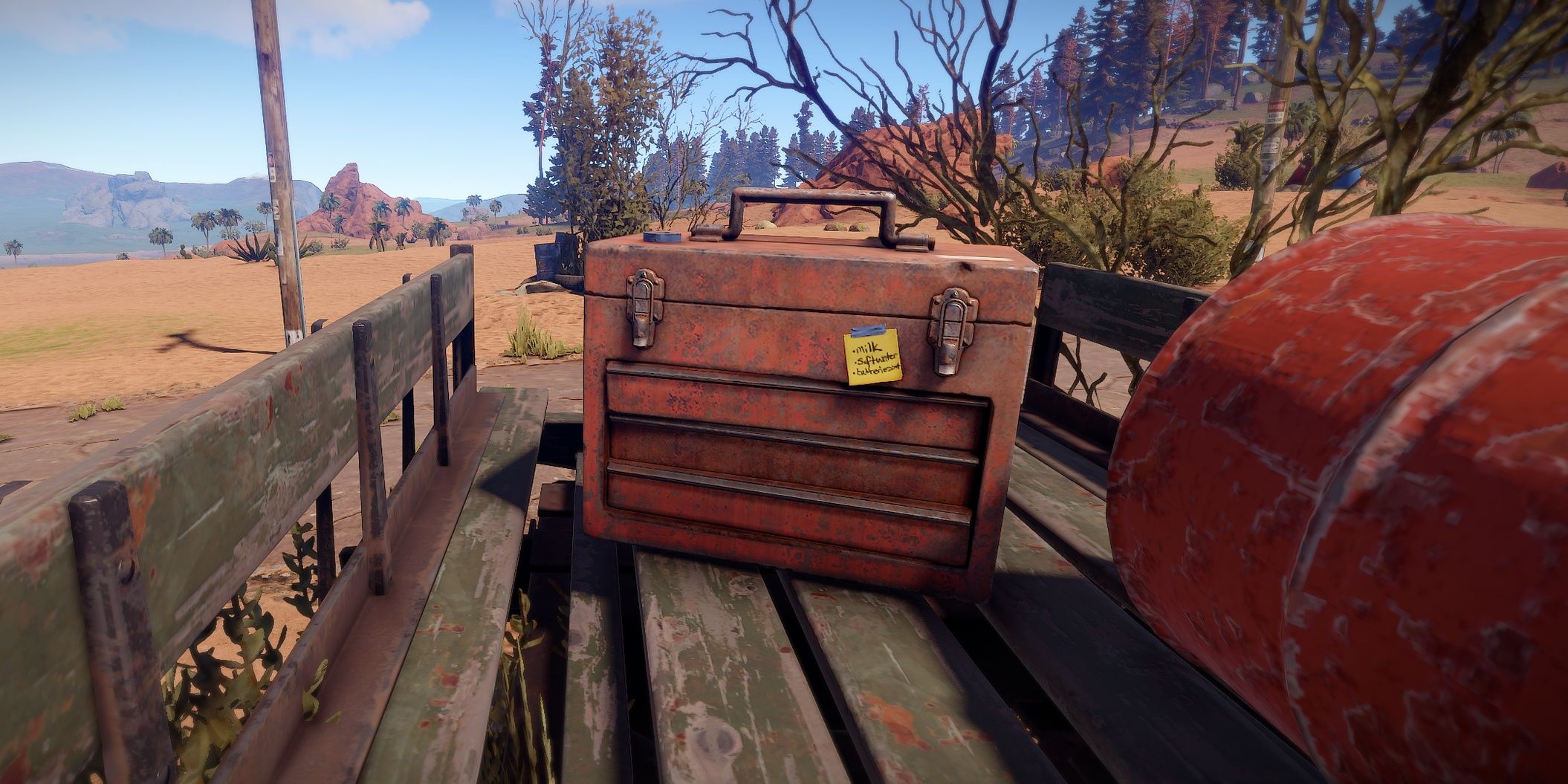 A loot crate in Rust