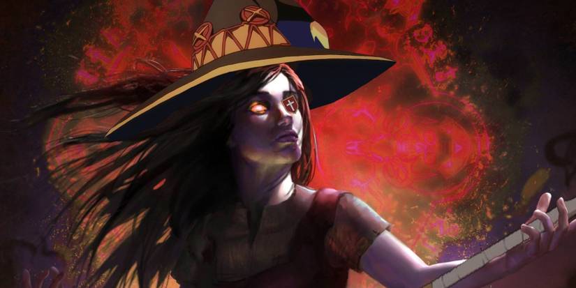 A portrait of the Elementalist in Path of Exile