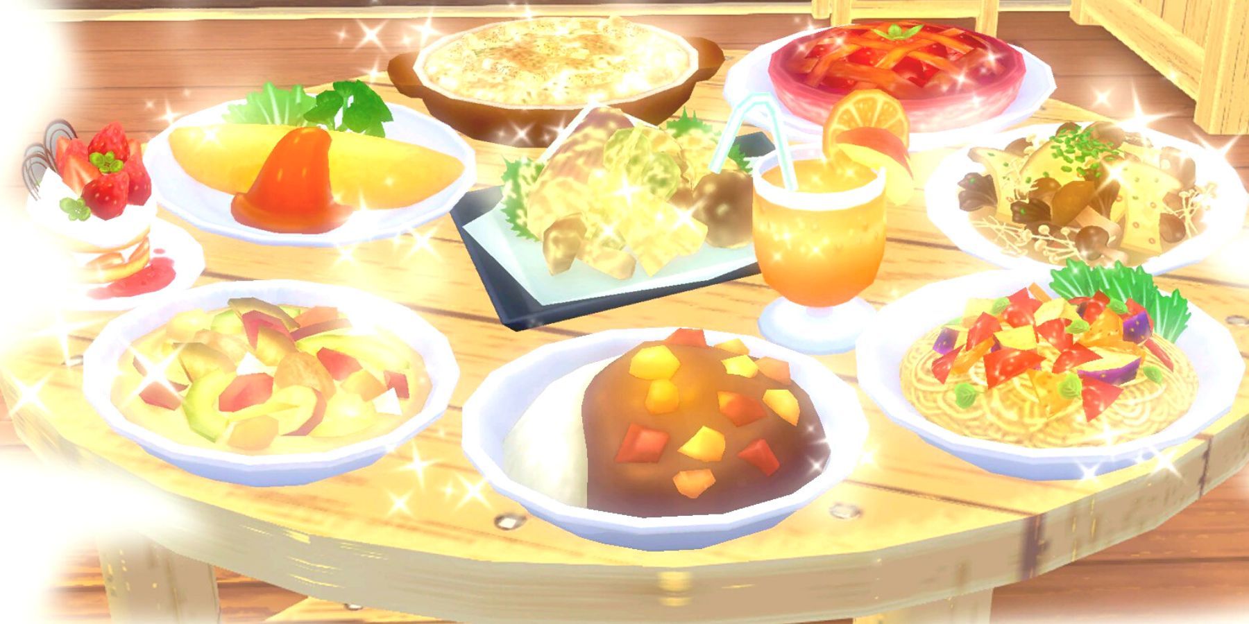 story of seasons a wonderful life recipes