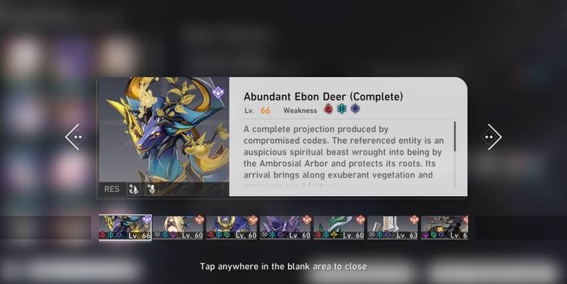 abundant ebon deer simulated universe world 7 honkai star rail