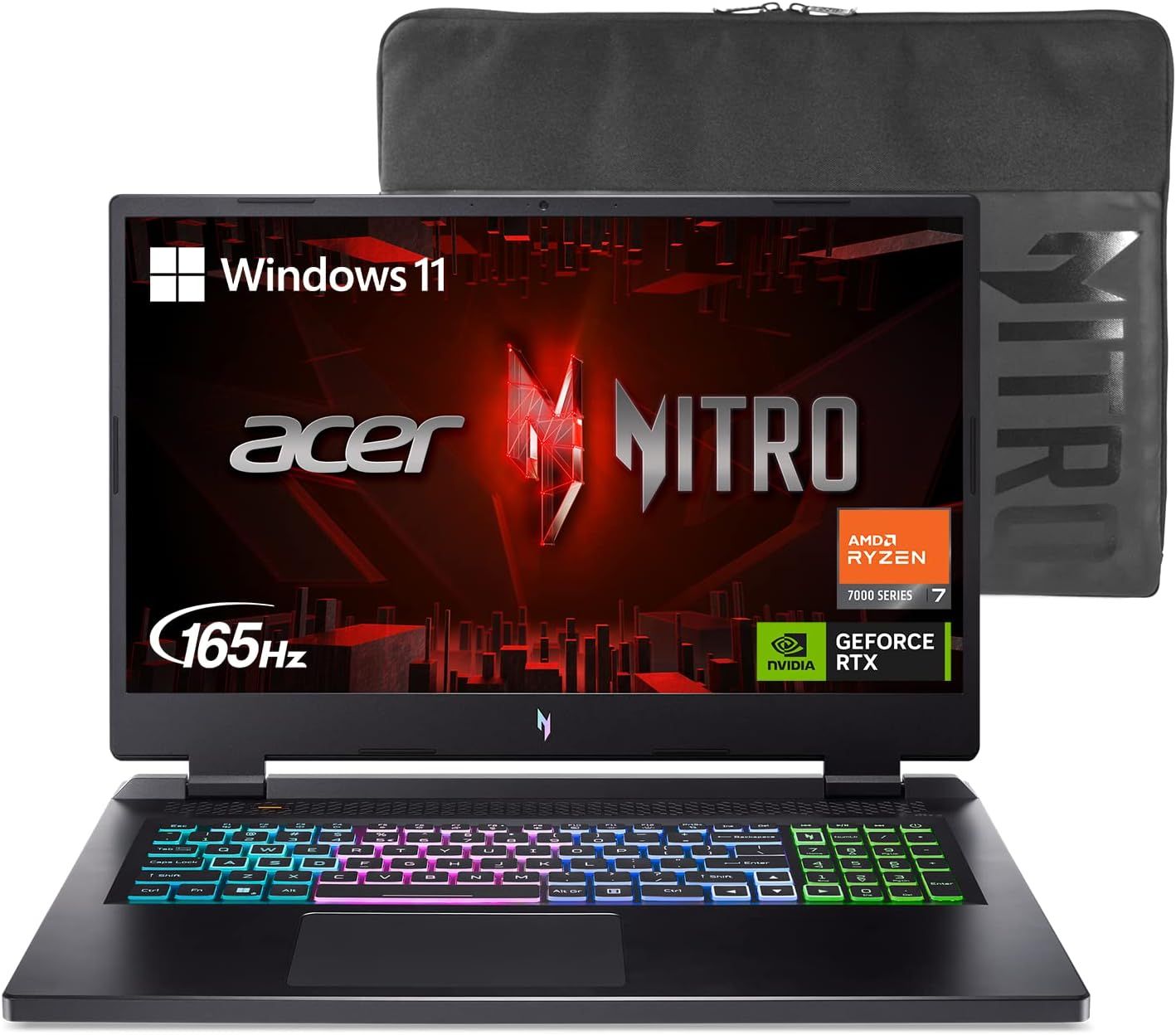 Portátil Gamer Acer Nitro5 Ryzen5 Ram 16gb 1tb Gtx 1650 Ddr5