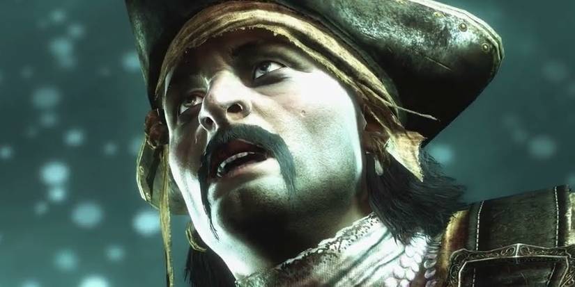 Bartholomew Roberts Talking To Edward While Dying