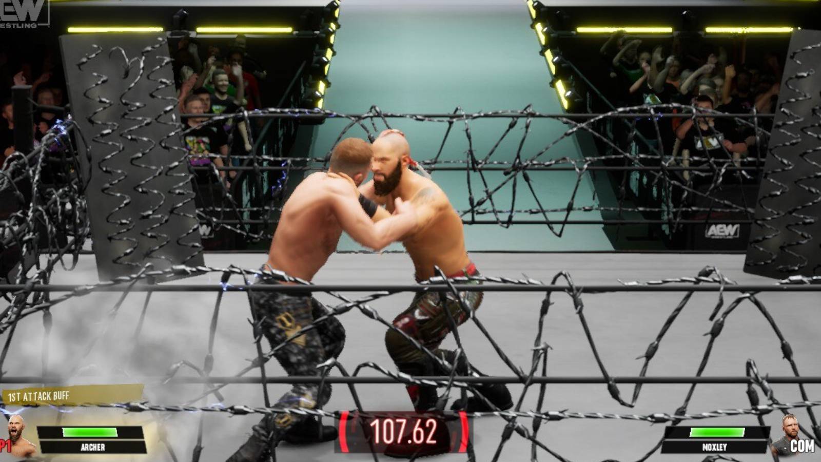 AEW Fight Forever - How to Win the Exploding Barbed Wire Death Match