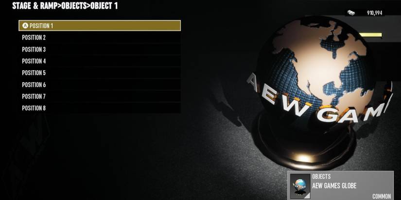 AEW Fight Forever - arena objects