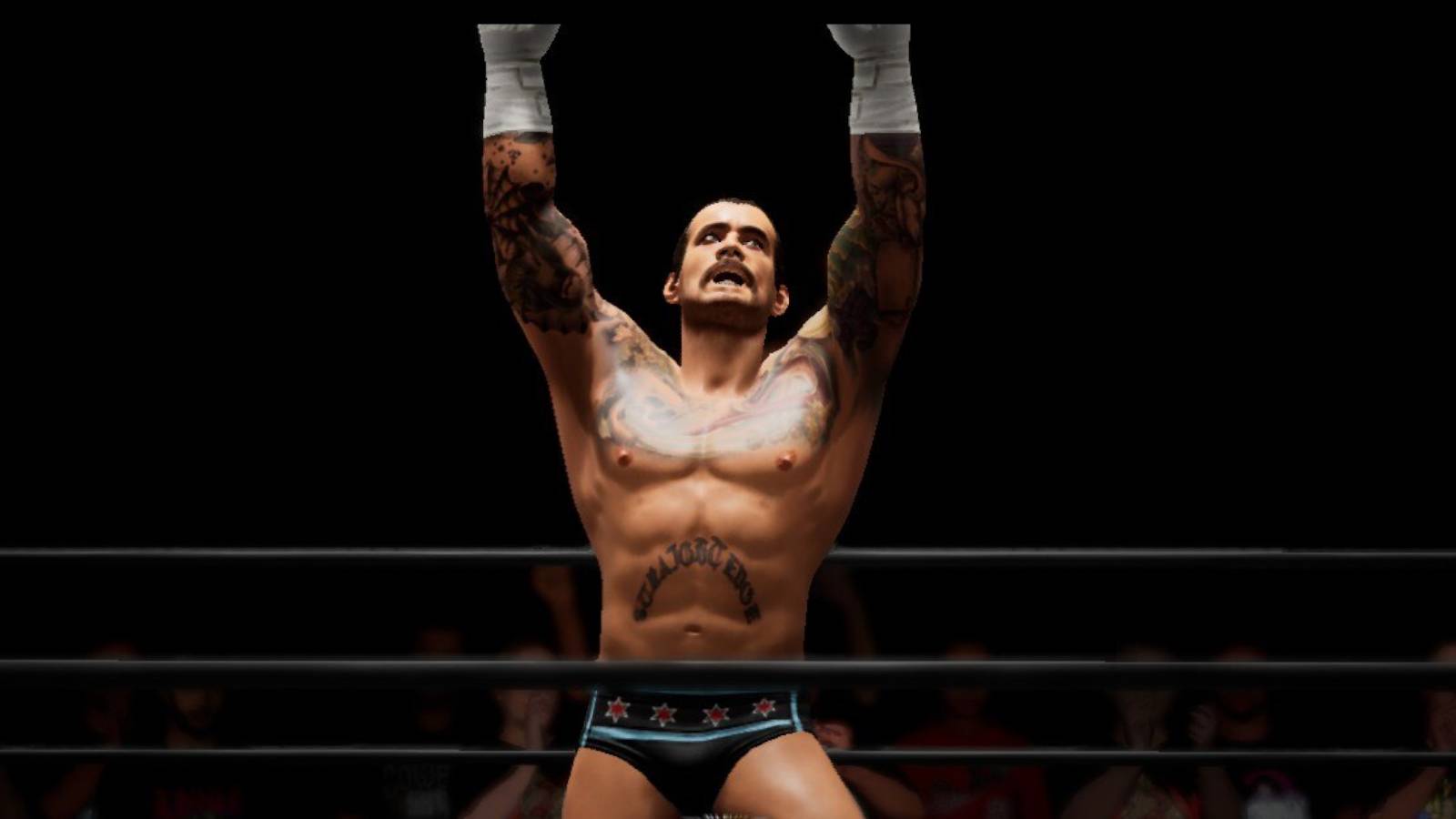 AEW Fight Forever CM Punk celebrating