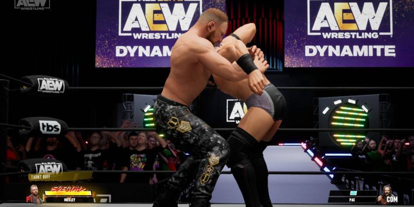 AEW Fight Forever - Moxley using the Paradigm Shift