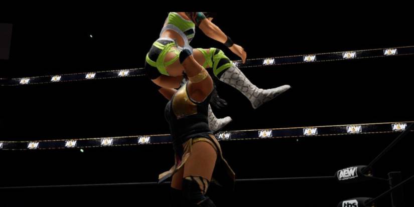 AEW Fight Forever - Nyla with the Beast Bomb