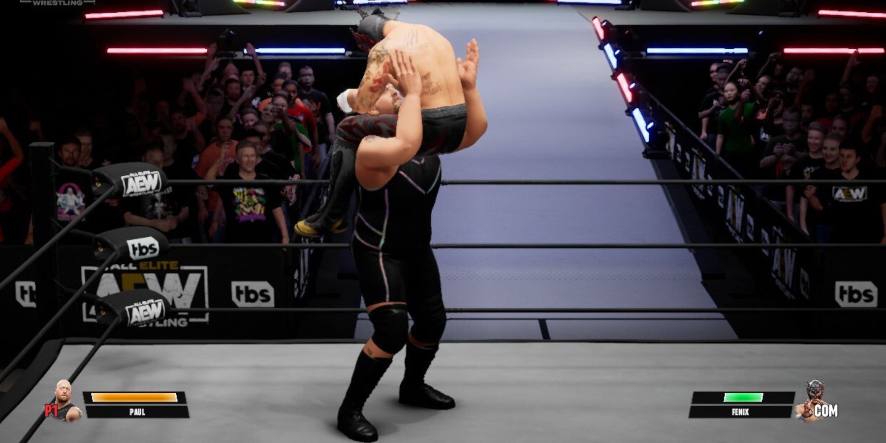 AEW Fight Forever Paul Wight Anti Air Defense catch