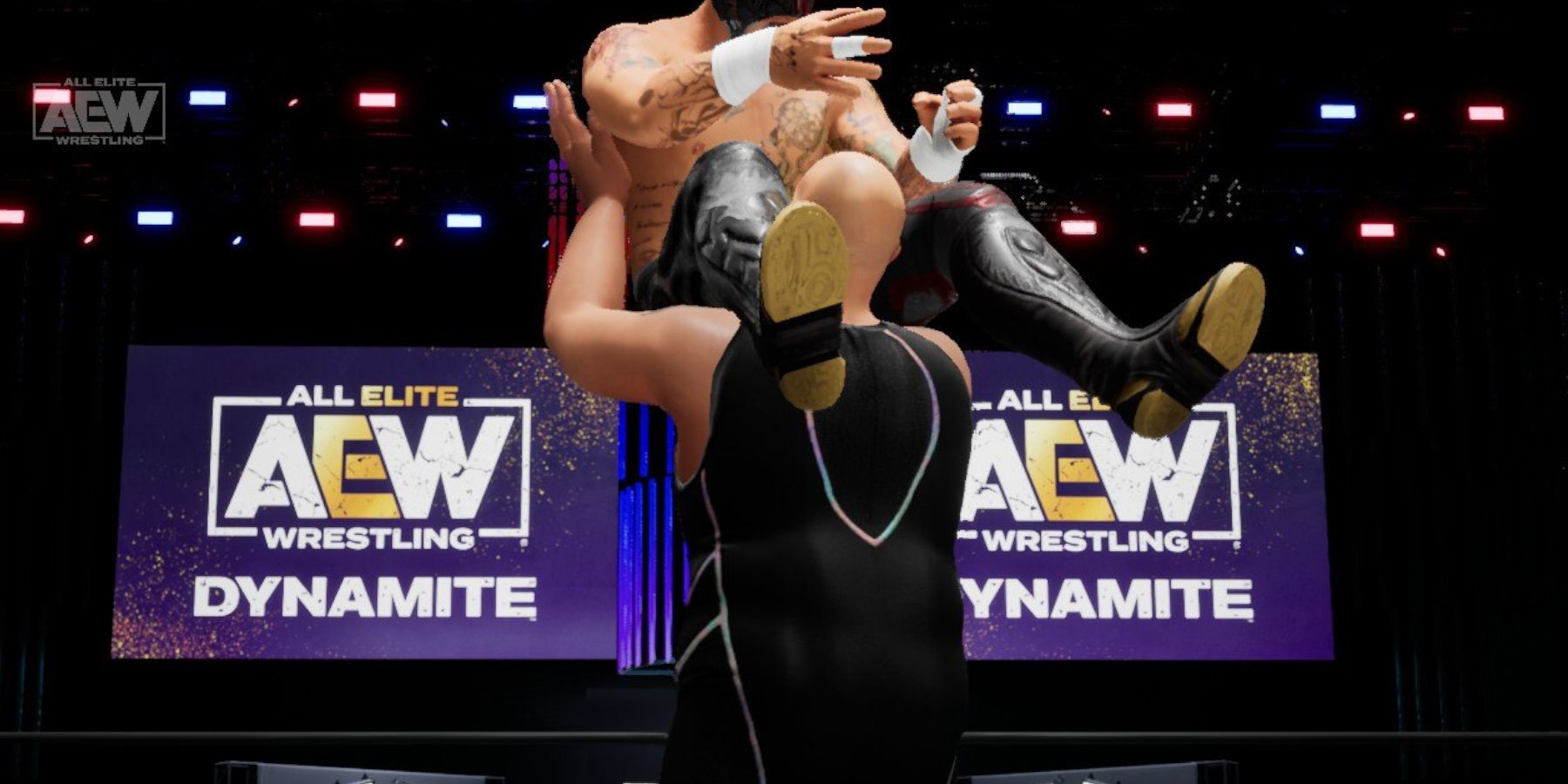 AEW Fight Forever  Paul Wight catch reversal on Penta