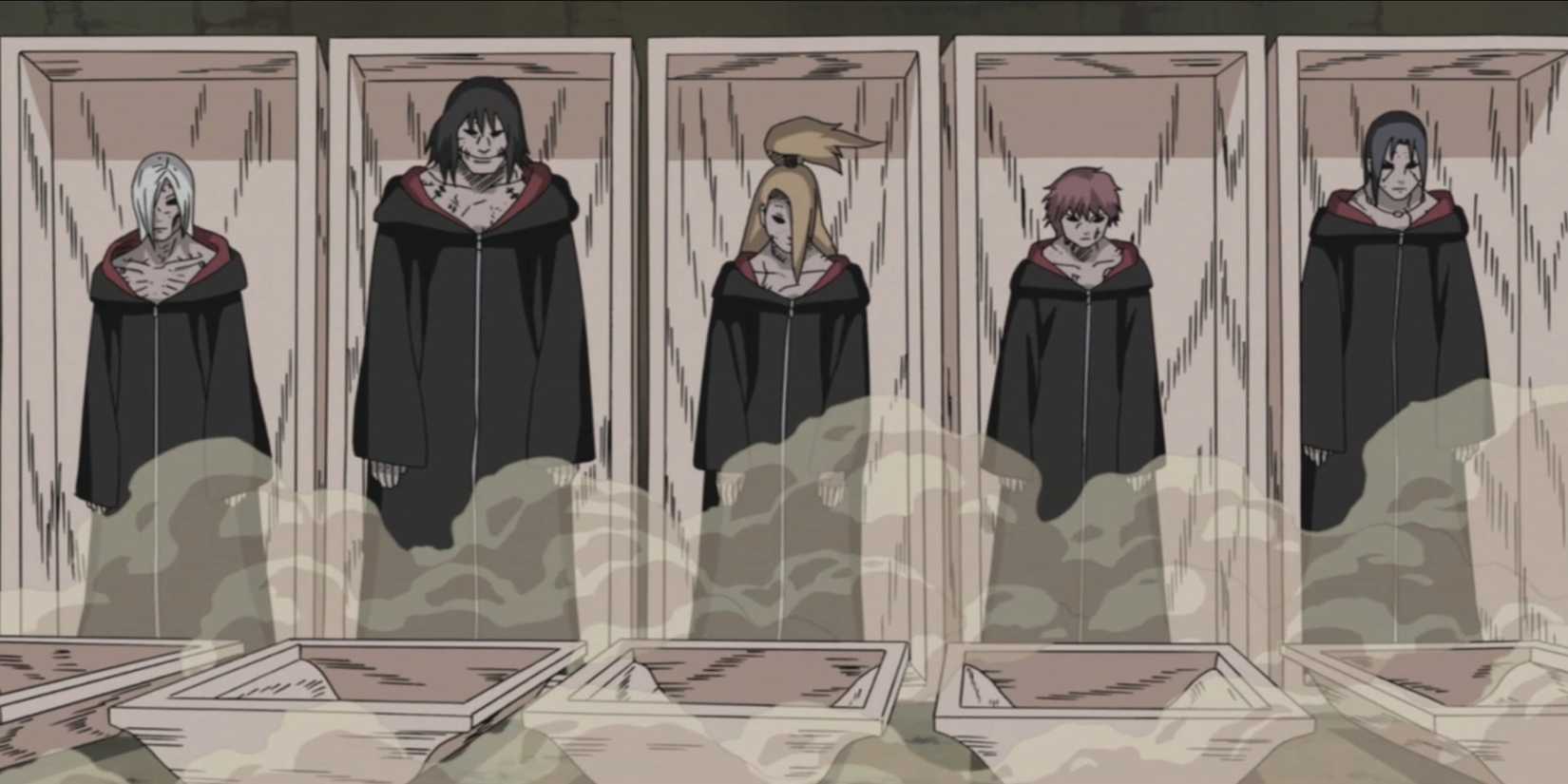 Akatsuki Revived with Edo Tensei in Naruto: Shippuden
