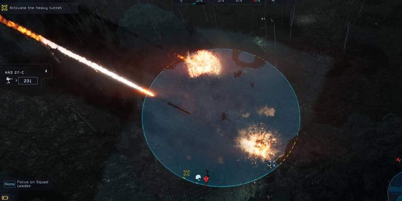 Aliens Dark Descent Air Support