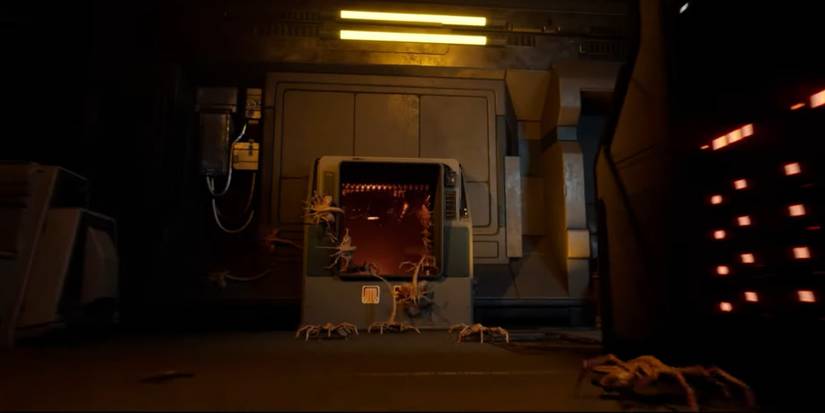 Aliens Dark Descent Facehuggers