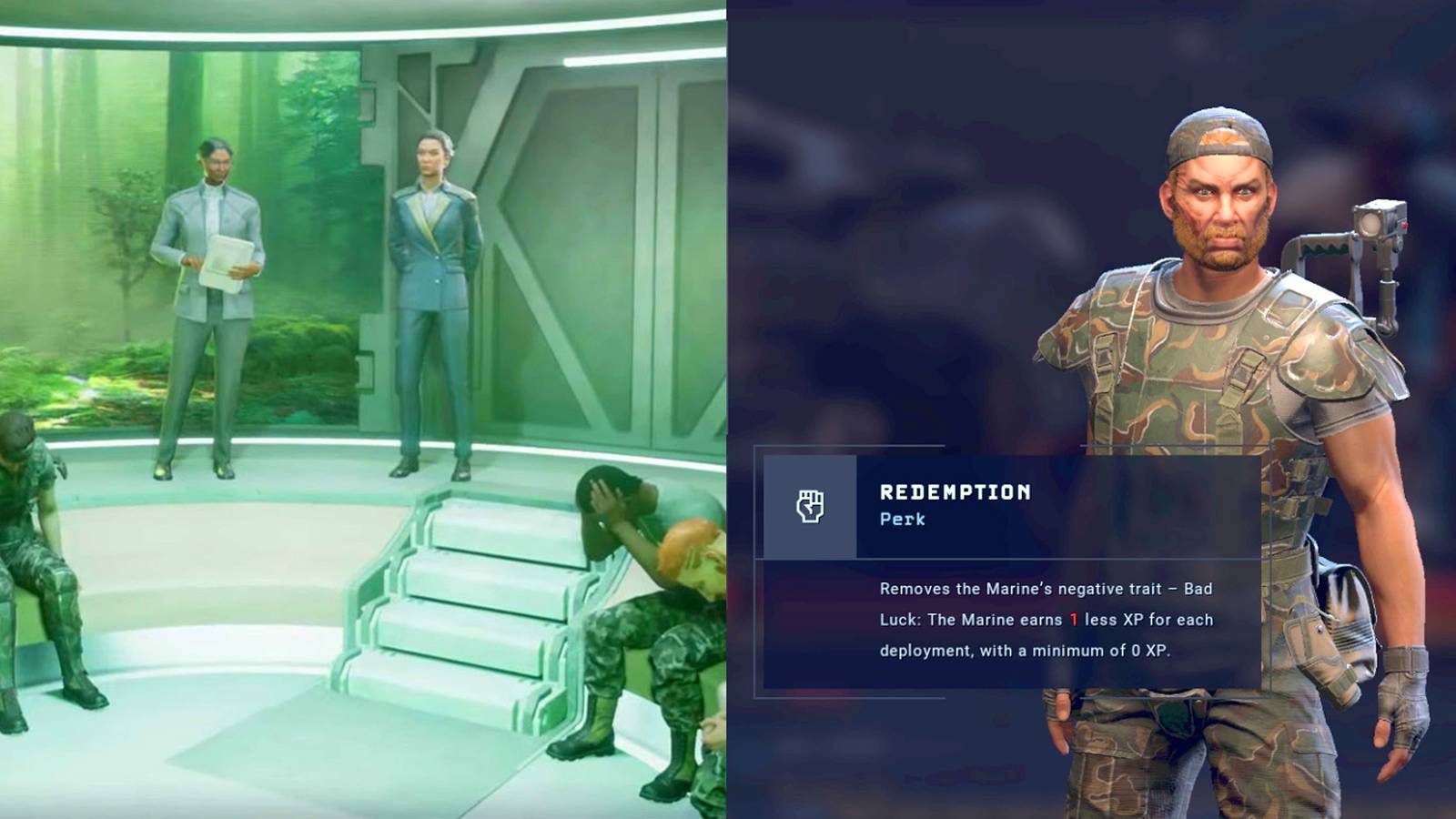 Aliens Dark Descent Remove Negative Traits