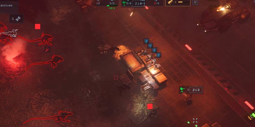 Aliens Dark Descent Suppressive Fire