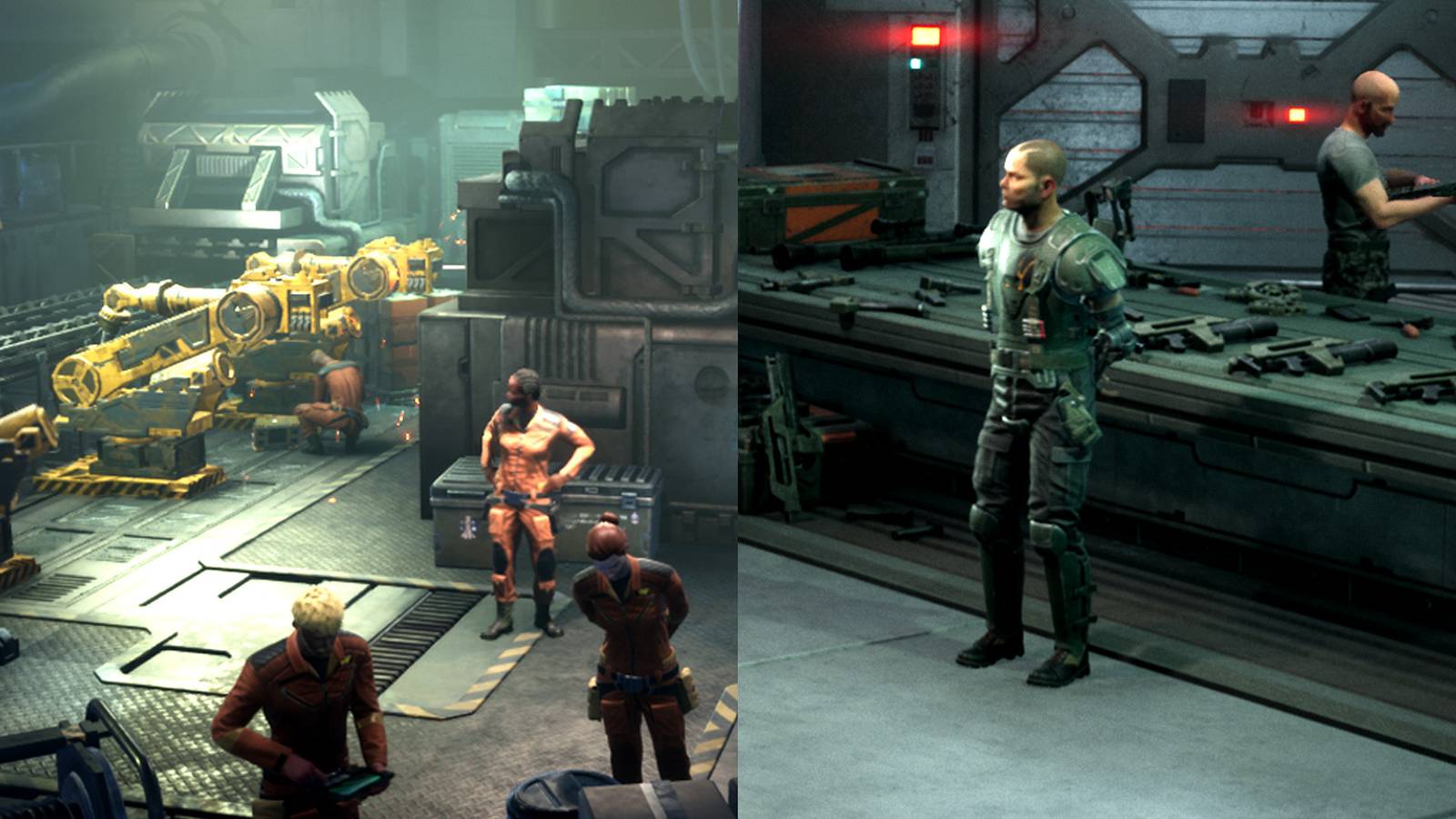 Aliens Dark Descent Weapons Upgrades