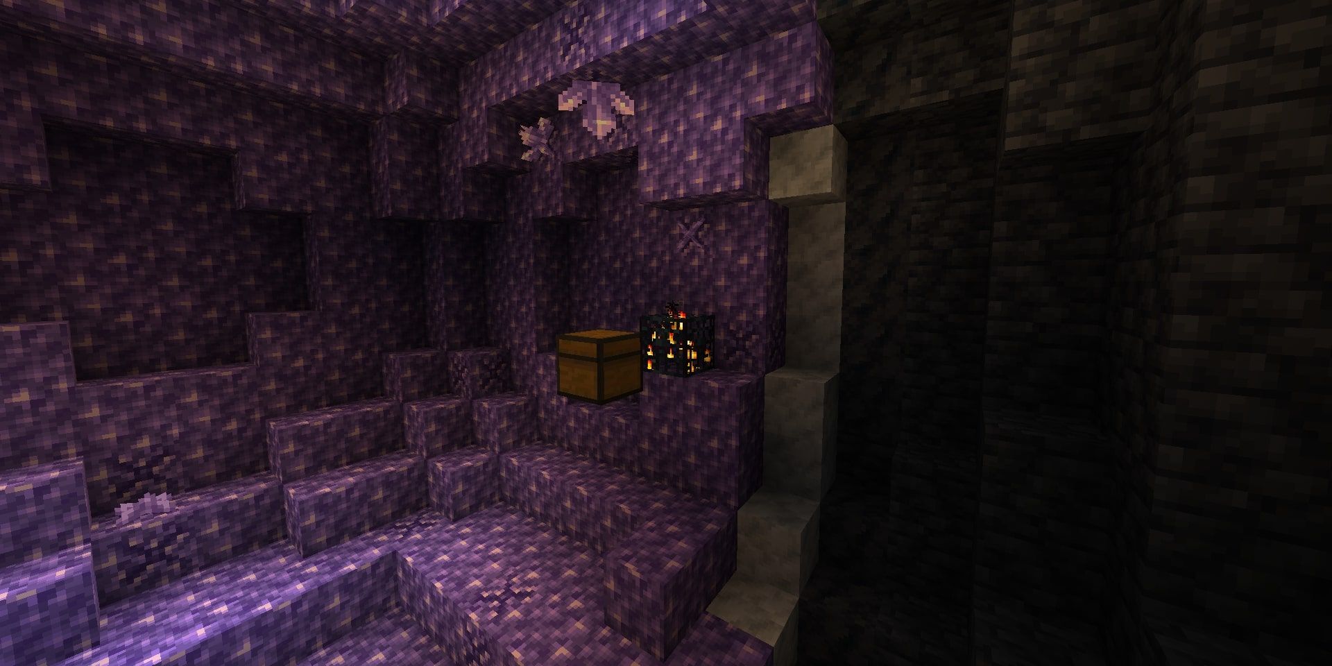 Amethyst geode chest dungeon