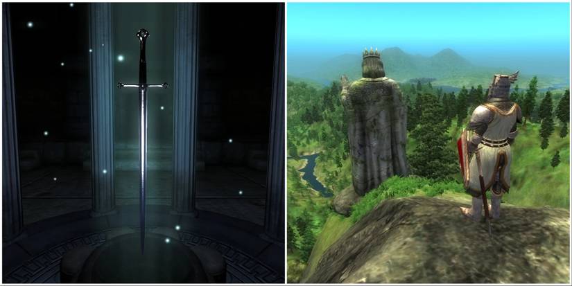 Anduril Reforged in The Elder Scrolls 4: Oblivion