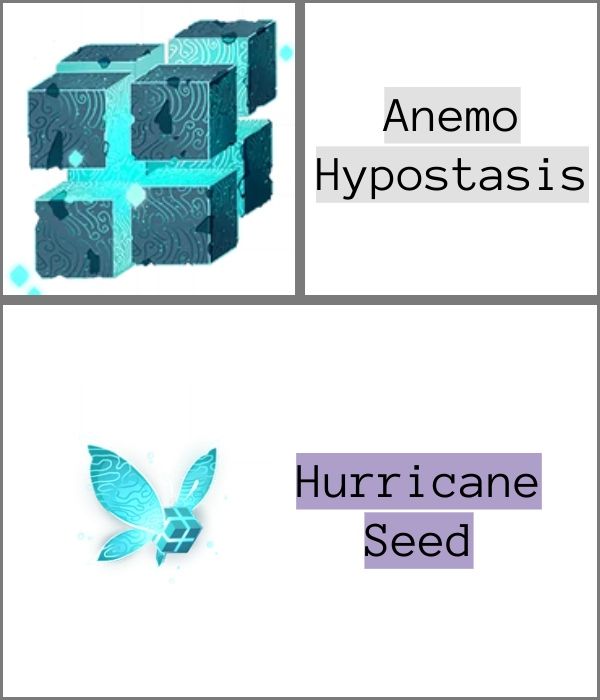 Anemo Hypostasis Hurricane Seed
