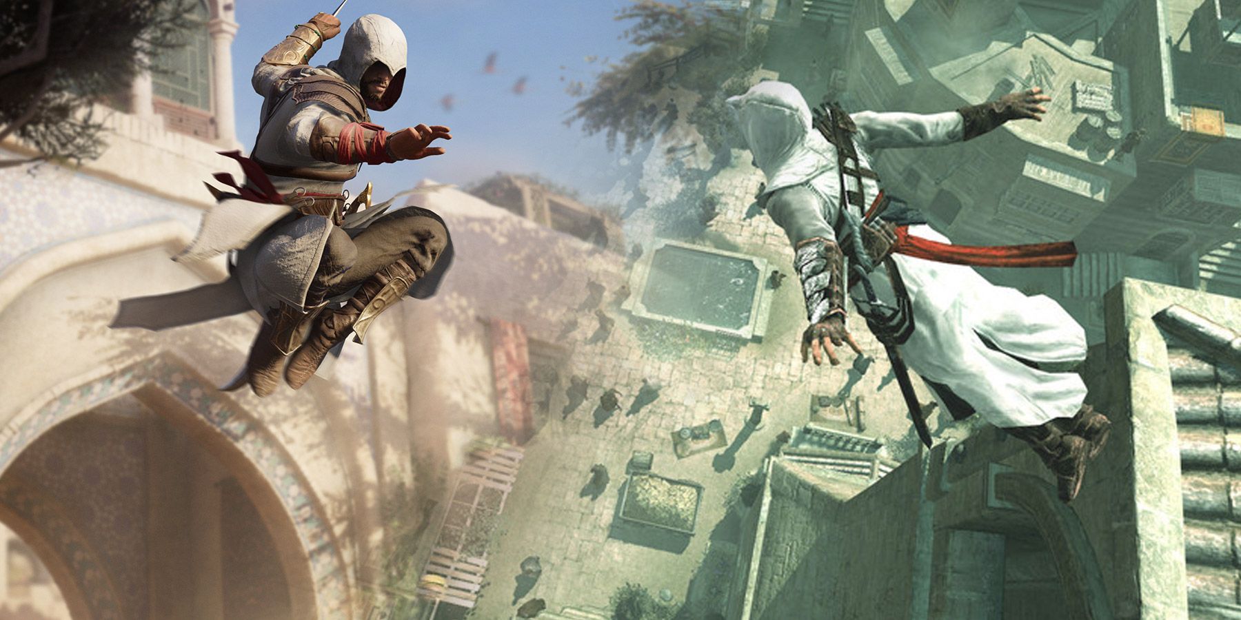 Assassin's Creed Mirage throwback visual option pays homage to AC1