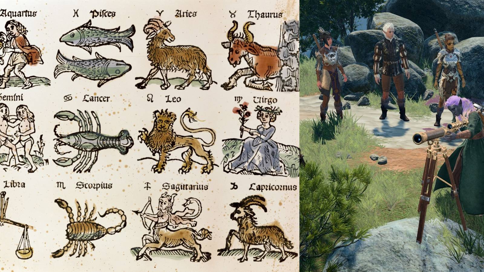 baldur's gate 3 zodiac signs and classes