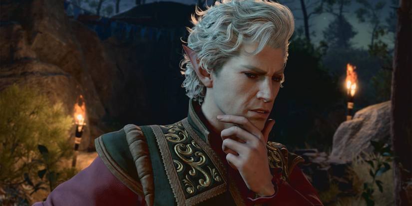 Baldur's Gate 3 Astarion thinking