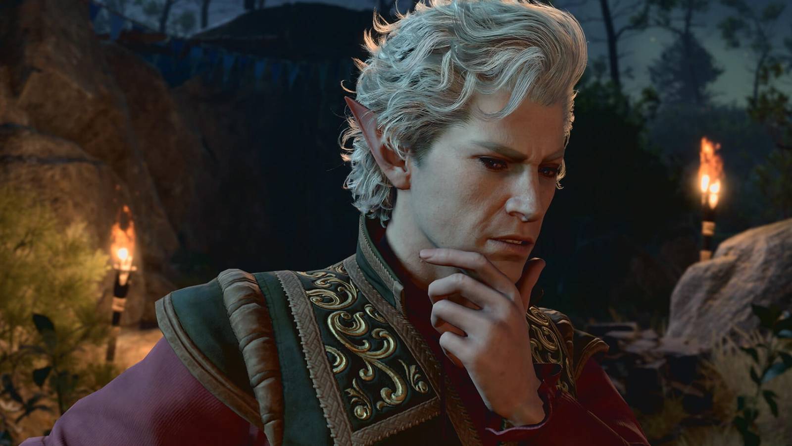 Baldur's Gate 3 Astarion thinking