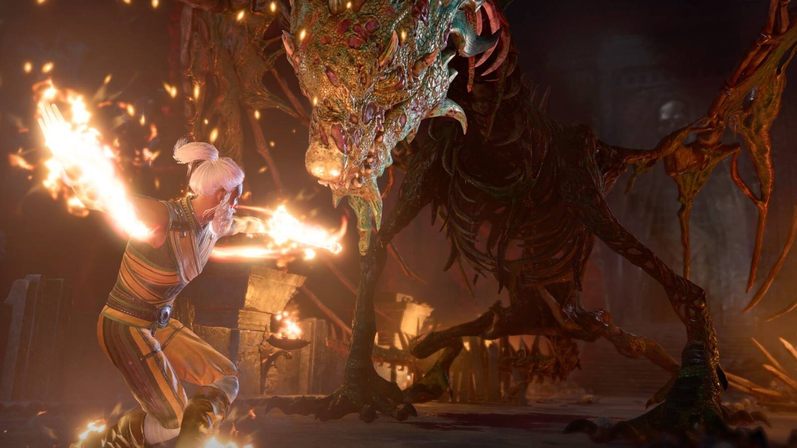 Baldur's Gate 3 Four Elements Monk