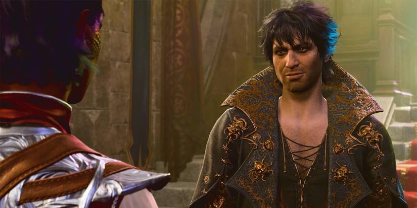 Baldur's Gate 3 Talking to Lord Enver Gortash