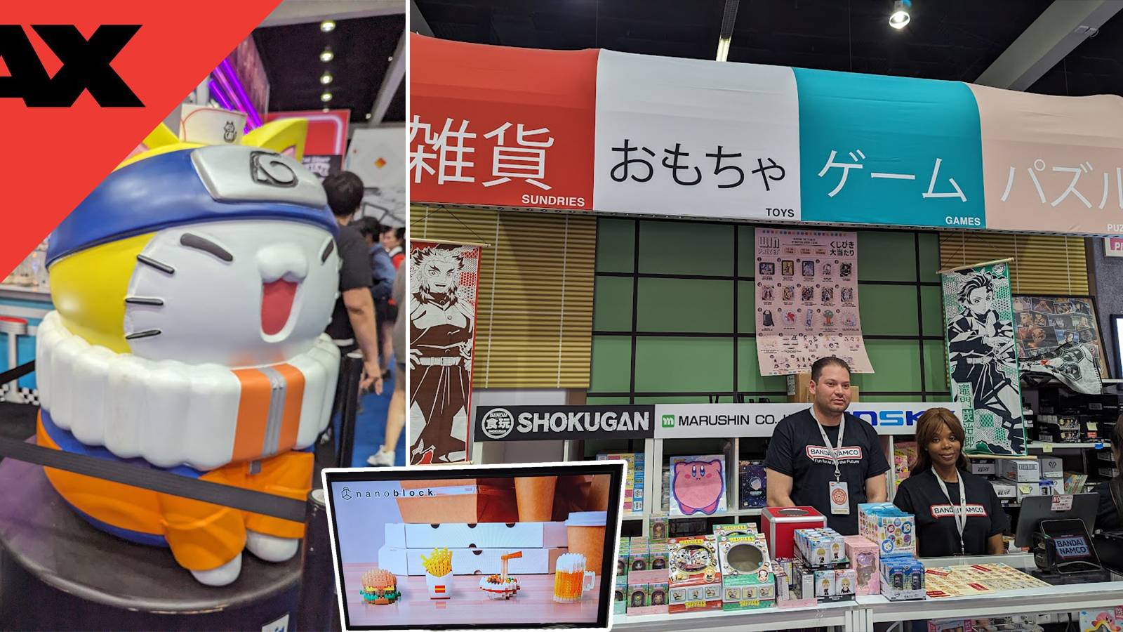 Bandai Namco Booth AX 2023