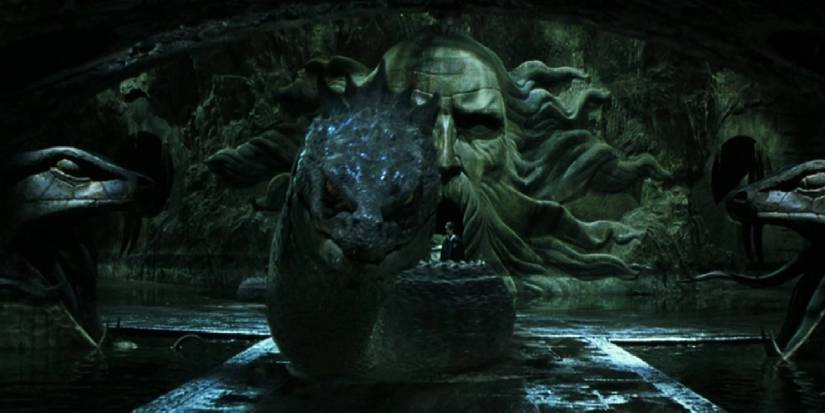 Basilisk Chamber Of Secrets Harry Potter