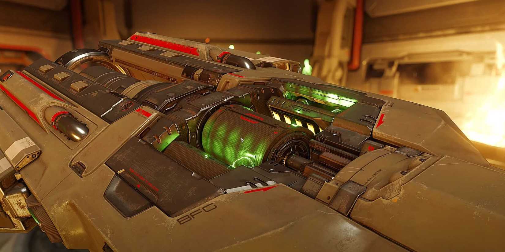 BFG9000 held by player