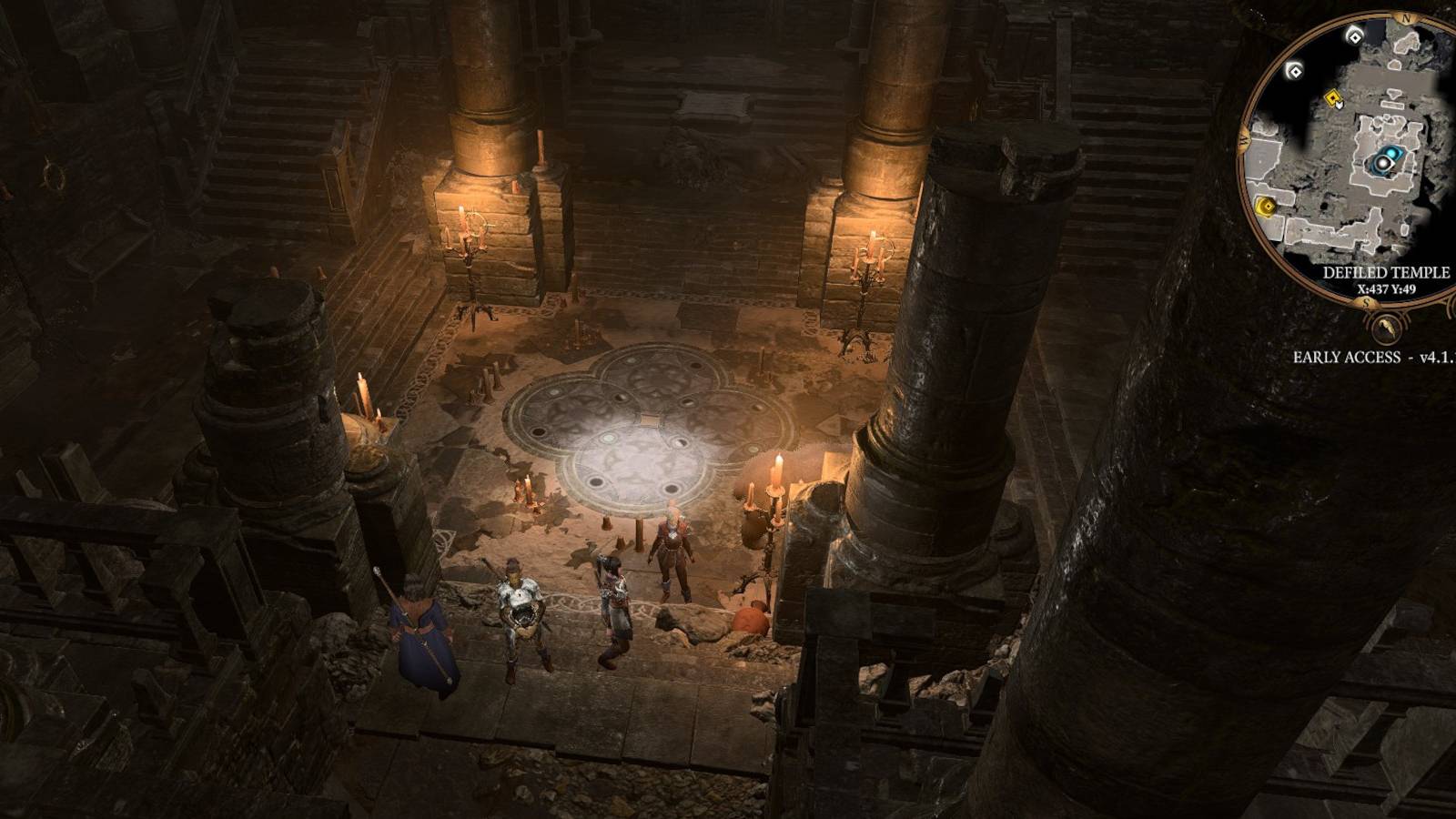 Baldur's Gate 3: Defiled Temple Moon Puzzle Solution