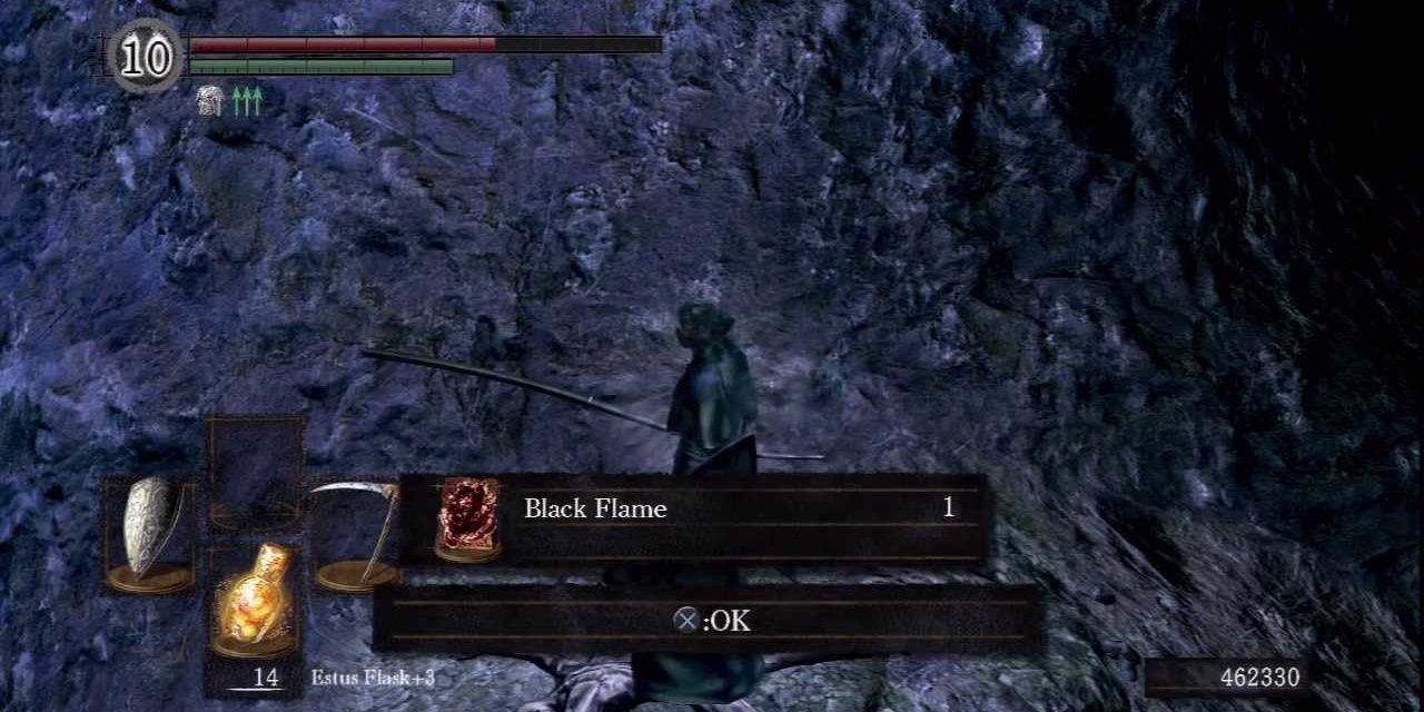 Black Flame in Dark Souls