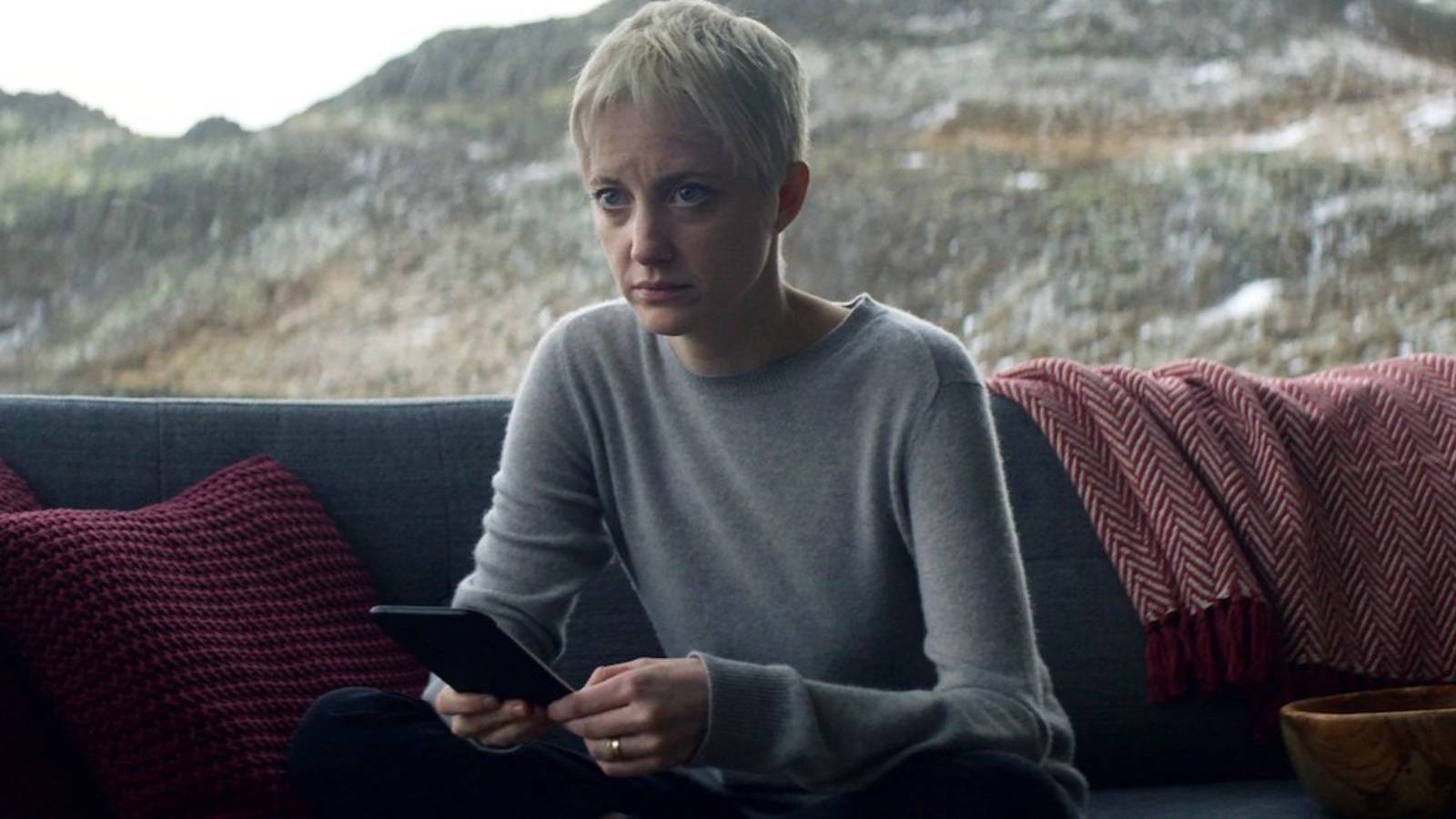 Mia in the Black Mirror episode Crocodile