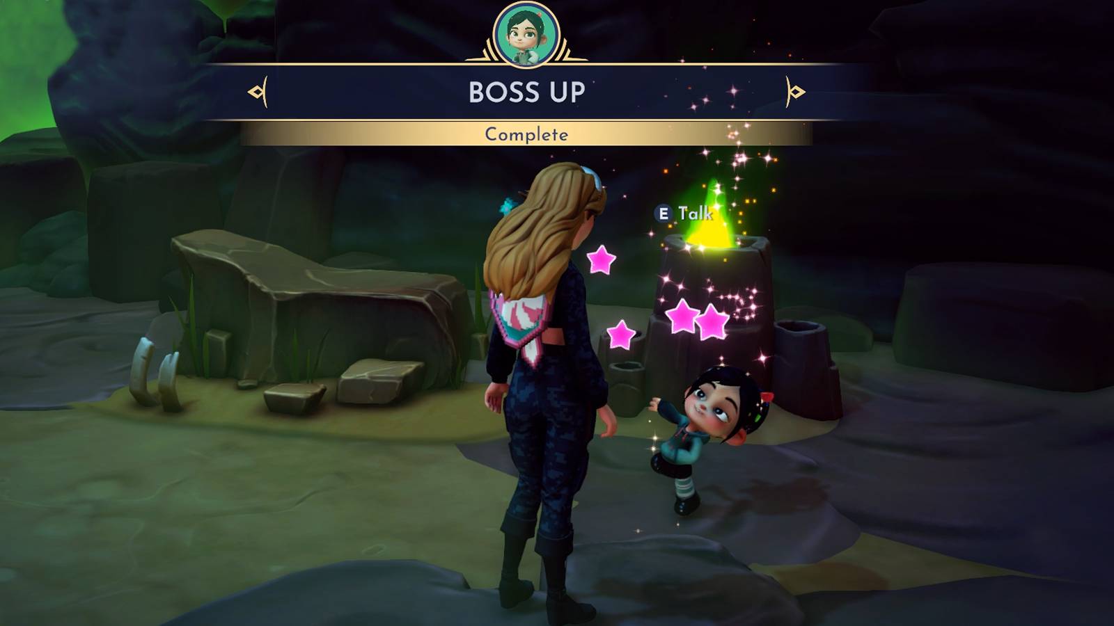 boss up quest in disney dreamlight valley